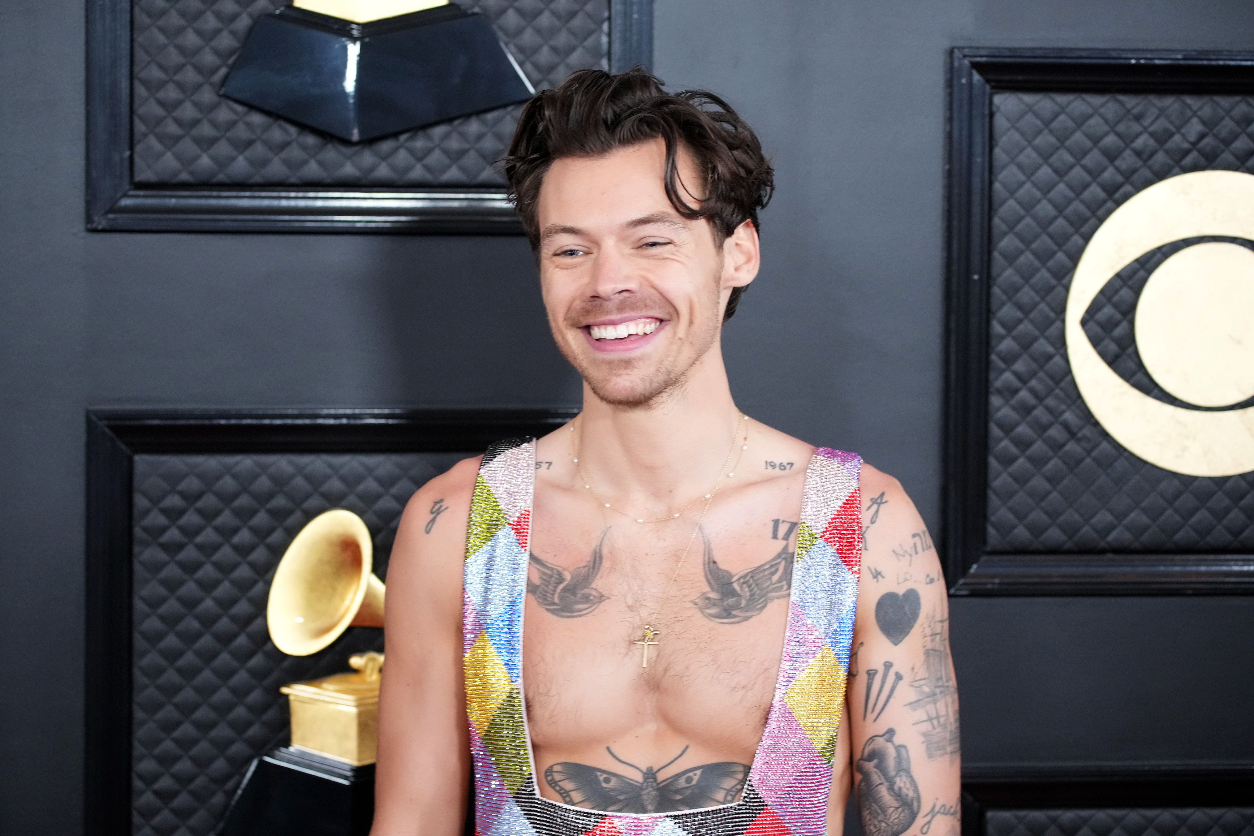 Harry Styles Just Accidentally Debuted a Tattoo Dedicated to Former  Girlfriend Olivia Wilde